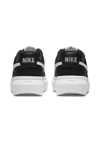 Nike W Nıke Court Vısıon Alta Ltr Kadın Spor Ayakkabı Siyah Beyaz