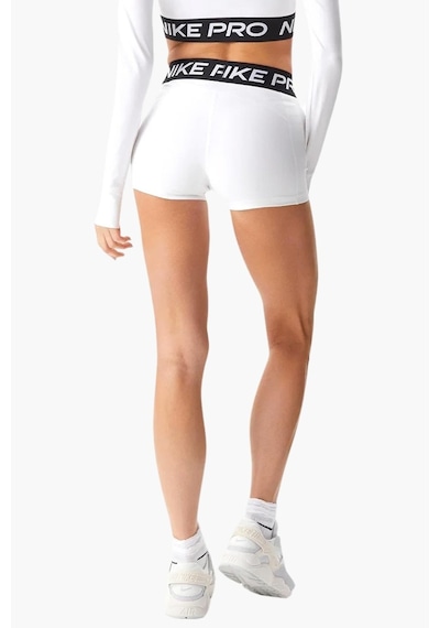 Nike Pro 365 Shorts Tights White Toparlayıcı 8 Cm Biker Tayt Şort Beyaz Beyaz