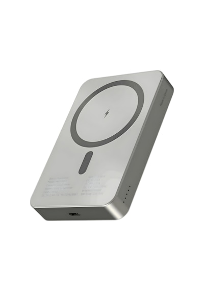 Realpower R Mag Air 20w Pd 5000 Mah Magsafe Powerbank - Natural Natural