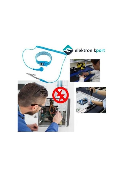 Elektronikport-Antistatik Bileklik Kablolu Antistatic Esd