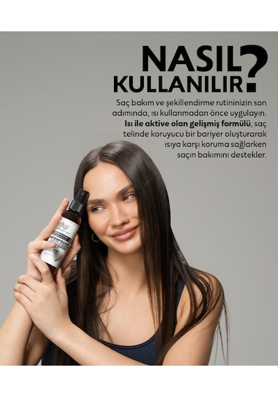 Ashley Joy Ultra Parlaklık, Elektriklenme Karşıtı, Isı Ve Neme Karşı Glow Etkili Koruyucu Saç Spreyi 150 Ml