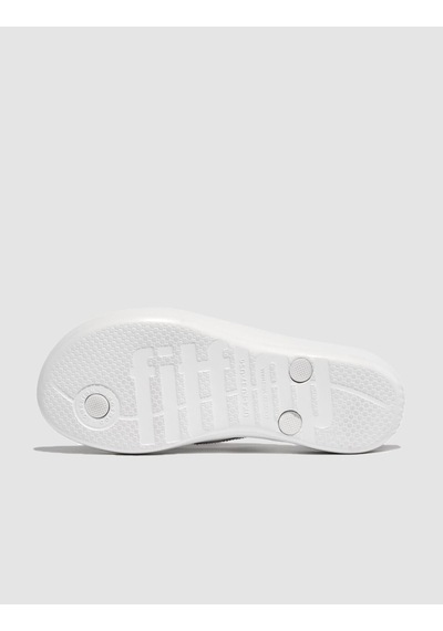Fitflop Iqushıon Sparkle R08 Beyaz Kadın Parmak Arası Terlik Beyaz