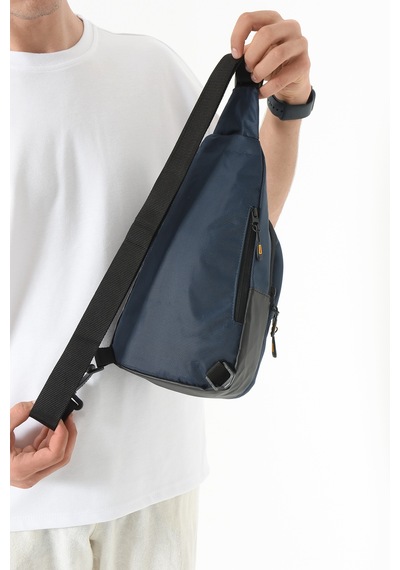 Mega Bag The Northwest M-1008 Unisex Spor Ve Günlük Kullanıma Uygun Lacivert Göğüs Çapraz Çanta Sırt Çanta