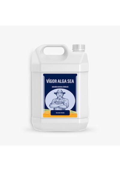 Vigor Alga Sea Azotlu Sıvı Organomineral Gübre 5 Lt 1 adet