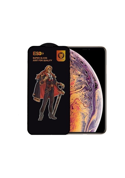 Apple Uyumlu   iPhone Xs Max Anti Statik Ekran Koruyucu Toz Tutmayan Kırılmaz Cam