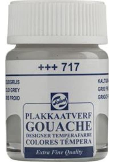 Talens Guaj Boya 16 ML 717 Gri Çok Renkli