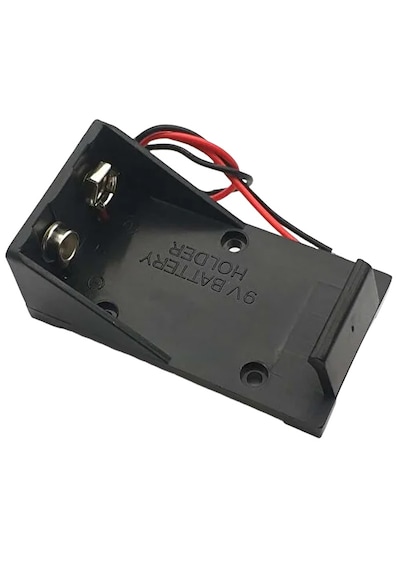 4lü Paket 9 Volt Piller İçin Yatak Pil Yuvası 9v - 14cm Kablo