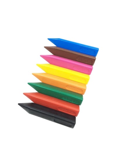 3 Yaş Play-Doh Bigy 8 Renk Mum Boya Kalemi