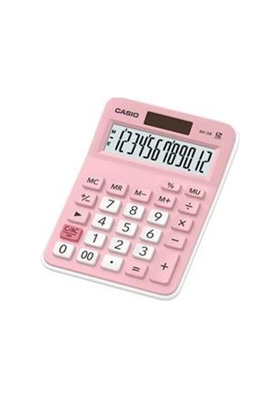 Casio Mx-12b-pk Pembe 12 Hane Masa Üstü Hesap Makinesi Çok Renkli