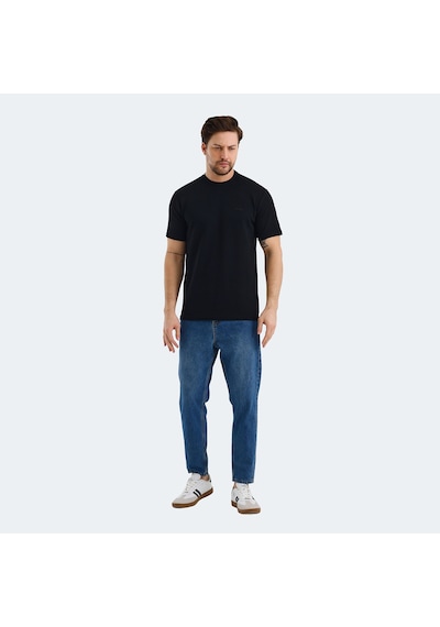 Slazenger BREEZE Erkek  Siyah Tişört