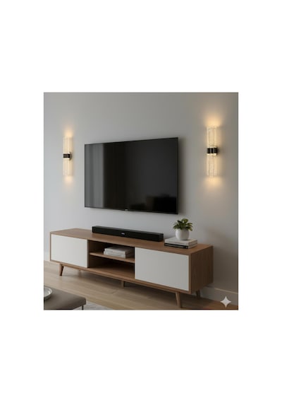 Bubbleflux Trio Large 51 Cm Modern Tasarım Led Aplik - Duvar Lambası - Antrasit Gri - Elektrikli - Günışığı Antrasit Elektrikli