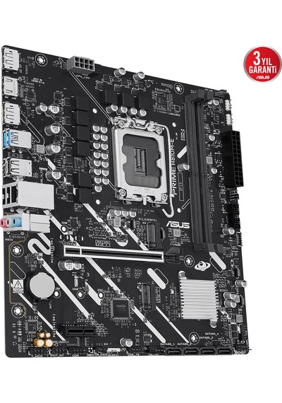 Asus Prıme H810m-e-csm Ddr5 Hdmı-dp Pcıe 4.0 1851p Matx Kurumsal Anakart