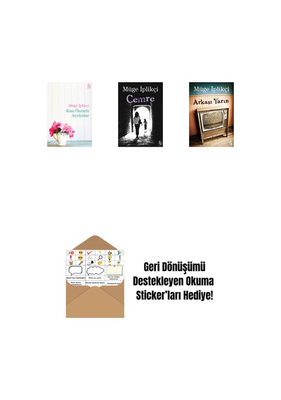 Kısa Ömürlü Açelyalar + Cemre + Arkası Yarın + Okuma Sticker'ları
