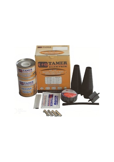 Tamer 4x6 1kv Bakır İletkenli Reçineli Kablo Ek Muf E1 406