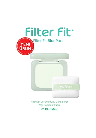 Perıpera Filter Fit Blur Pact 01 Blur Mint