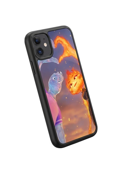 İphone 11 Uyumlu Elemental Desenli Kamera Korumalı Darbelere Dayanıklı Kılıf 867-elemental-iphone11