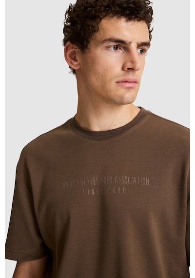 U.s. Polo Assn. Erkek Kahverengi Tişört 50326976-vr029