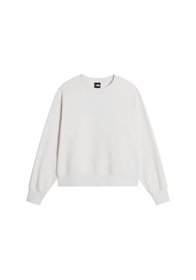 The North Face W Tnf Essentıal Sımple Dome Boxy Os Crew Kadın Sweatshirt Nf0a8hby3ıe1 Beyaz