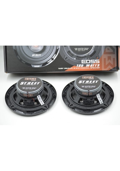 Edge 13cm Hoparlör Edge Eds5 180w 90rms - Edge Street Tweeterli , 13 Cm Koaksiyel Hoparlör