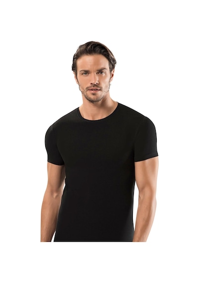Erdem Siyah Slim Fit Tişört 1122 Siyah