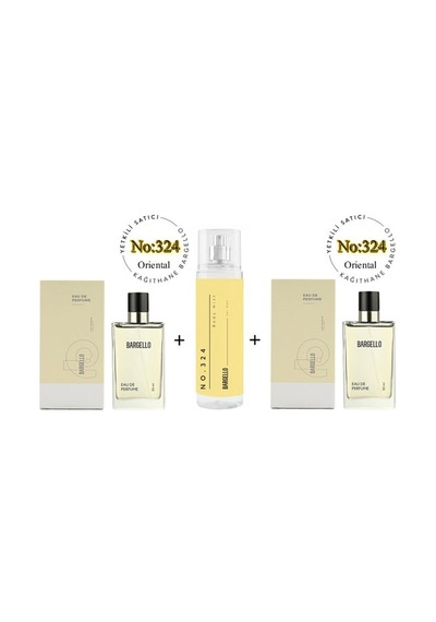Bargello 324 + 324 Kadın Parfüm EDP 50 ML Oriental + No:324 Body Mist Kadı Diğer