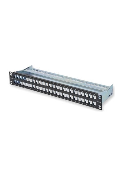 Corning 48 Port Boş Keystone Patch Panel 19inç Caxxsv-04808-c002