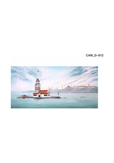 Cemre W Delux Duvar Tipi Cam Panel Isıtıcı 800w Çok Renkli