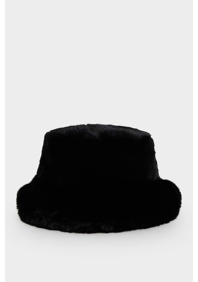 Defacto Kadın Suni Kürk Bucket Şapka G8396ax25wnbk27 Siyah-bk27