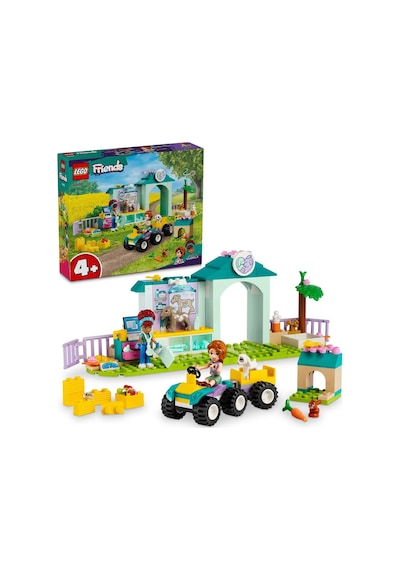 LEGO® Friends Çiftlik Hayvanı Veteriner Kliniği 42632 4+ Yaratıcı Oyuncak Yapım Seti - 161 Parça