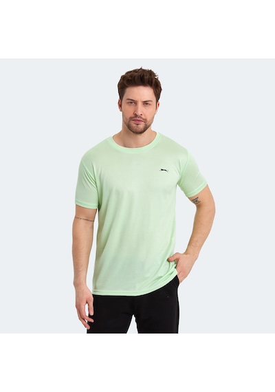 Slazenger ODALIS I Erkek  Yeşil Tişört