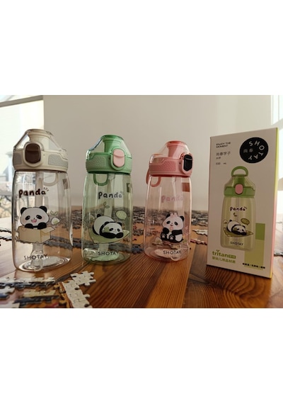 Shotay Child Çocuk Su Matarası Tritan Pembe 550ml