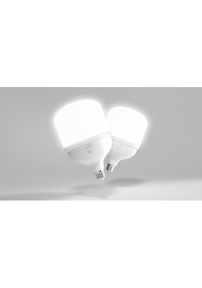 30w Yüksek Performanslı Led Torch Ampul, E27 Duy, 6500k Beyaz Işık, 2500 Lümen