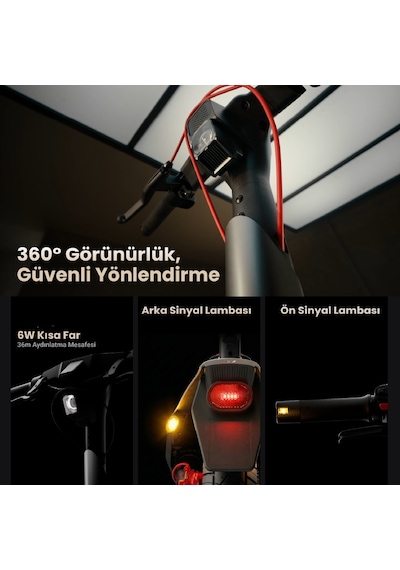 Navee Ut5 Max Elektrikli Scooter - 2400w Güç, 39 Eğim, Çift Hidrolik, 150 Kg Taşıma Kapasitesi, Tcs, Find My Siyah Navee Ut5 Max Elektrikli Scooter - 2400w Güç, 39 Eğim, Çift Hidrolik, 150 Kg Taşıma Kapasitesi, Tcs, Find My Siyah