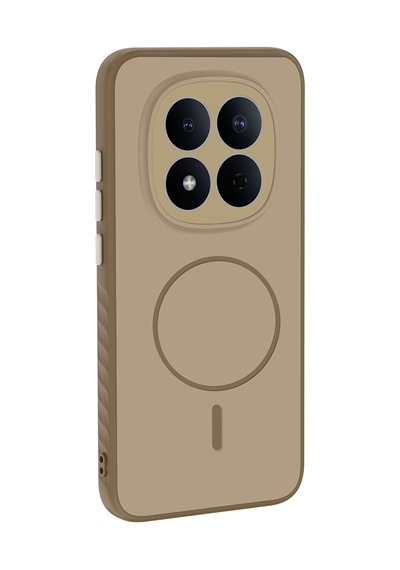 Kilifone - Redmi Note 15 Pro 4g Uyumlu Kılıf Magsafe Özellikli Koruyucu Tea Kapak - Gold - T40992