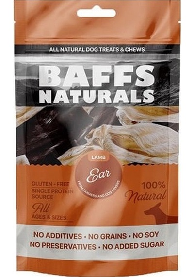 Baffs Naturals Kuzu Kulağı Köpek Ödül Maması 100 G
