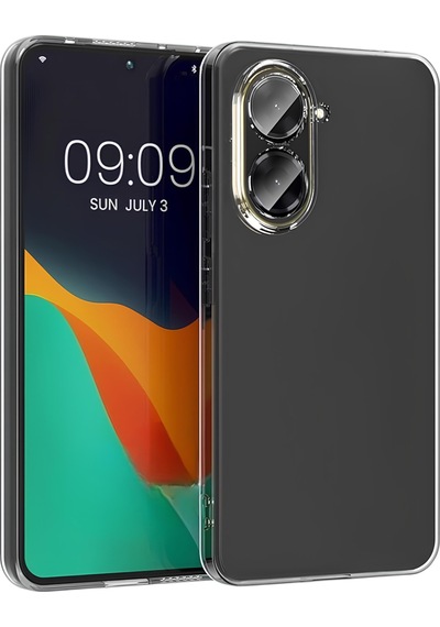 Redmi A5 2.0 Mm Korumalı Şeffaf Silikon Kılıf Şeffaf