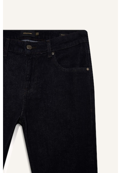 Defacto Sergio Regular Fit Normal Kalıp Normal Bel Boru Paça Jean Pantolon F4618ax25aunm34 Mavi
