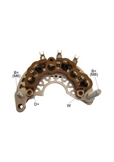 Diot Tablosu Delco Tipi 95 A ikaz Diotlu 114 Mm m8 Sağ N11.7223