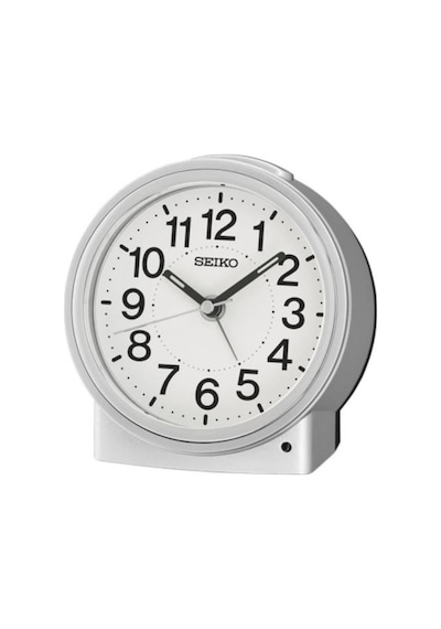 Seiko Qhe199s Sessiz Saniyeli Sensörlü Otomatik Aydınlatma Beep Sesli Alarm 5 Dk Ertelemeli Masa Saati Çok Renkli