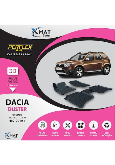 Perflex Paspas 3D Havuzlu X-Mat Duster 4X2 2010+