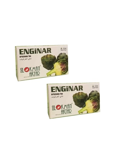 Enginar Çayı Süzen Poşet 20x2gr, 2 Adet Lokman Aktar