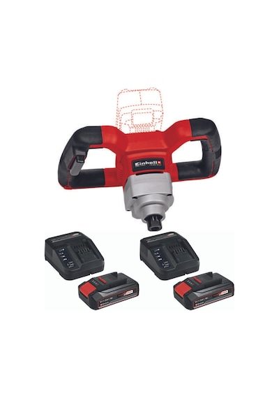 Einhell TE-MX 18 li 2 x 2.5 ah Akülü Karıştırıcı Boya Harç Mikseri