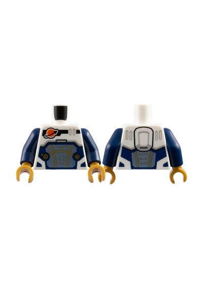 Minifigür Parçaları: Torso, Vücut, Gövde: 973pb5515c01