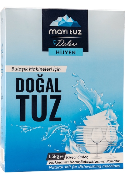 Mayi Tuz Doğal Bulaşık Makinesi Tuzu 1500 G