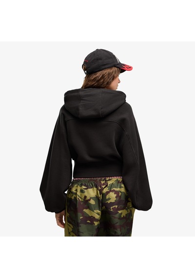 Puma Essential Cropped Kadın Siyah Sweatshirt 636671 2800282