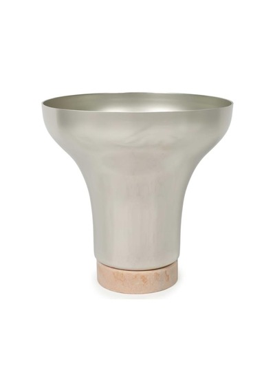 Vitale Mermer Ayaklı Metal Vazo 22 23 Cm Ak.ja0264 Renkli