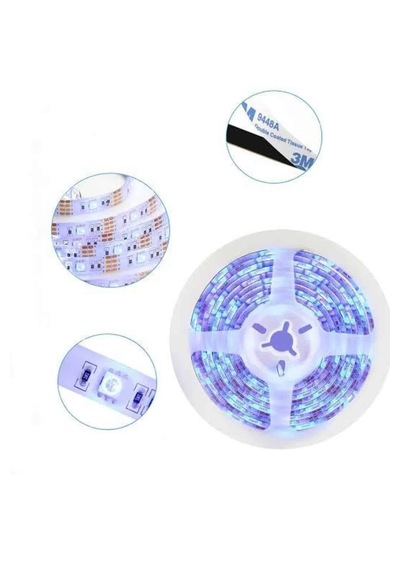 Rgb Şerit Led 10 Metre Led Işık Kumanda İle Kontrol Rgb 24501860