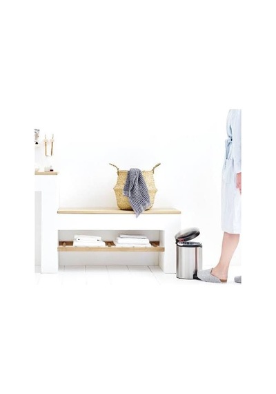 Brabantia Çöp Kutusu 5 Lt Pedallı Newicon Fpp Mat Steel 112102
