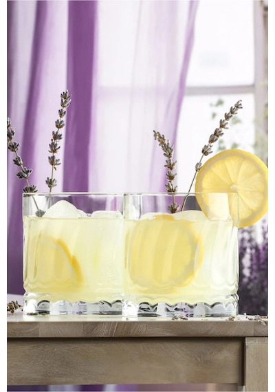Lav Wave Cam Viski Bardağı 6'lı 330 ml (Meşrubat/Kokteyl Bardağı )
