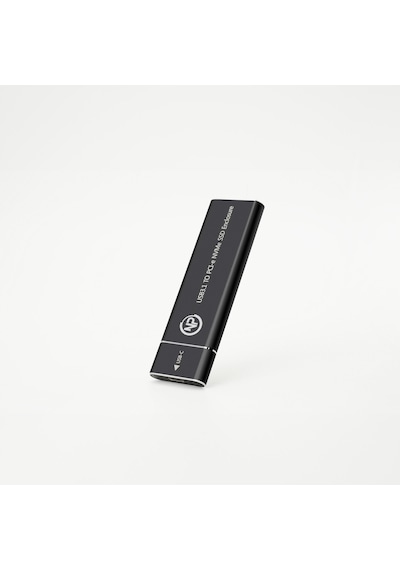 NPO DK02 NVMe M.2 USB-A Type-C Kablolu Taşınabilir Harici SSD Boş Kutu